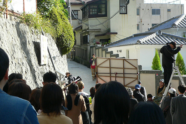 「ガラスの華」北野異人館街にて